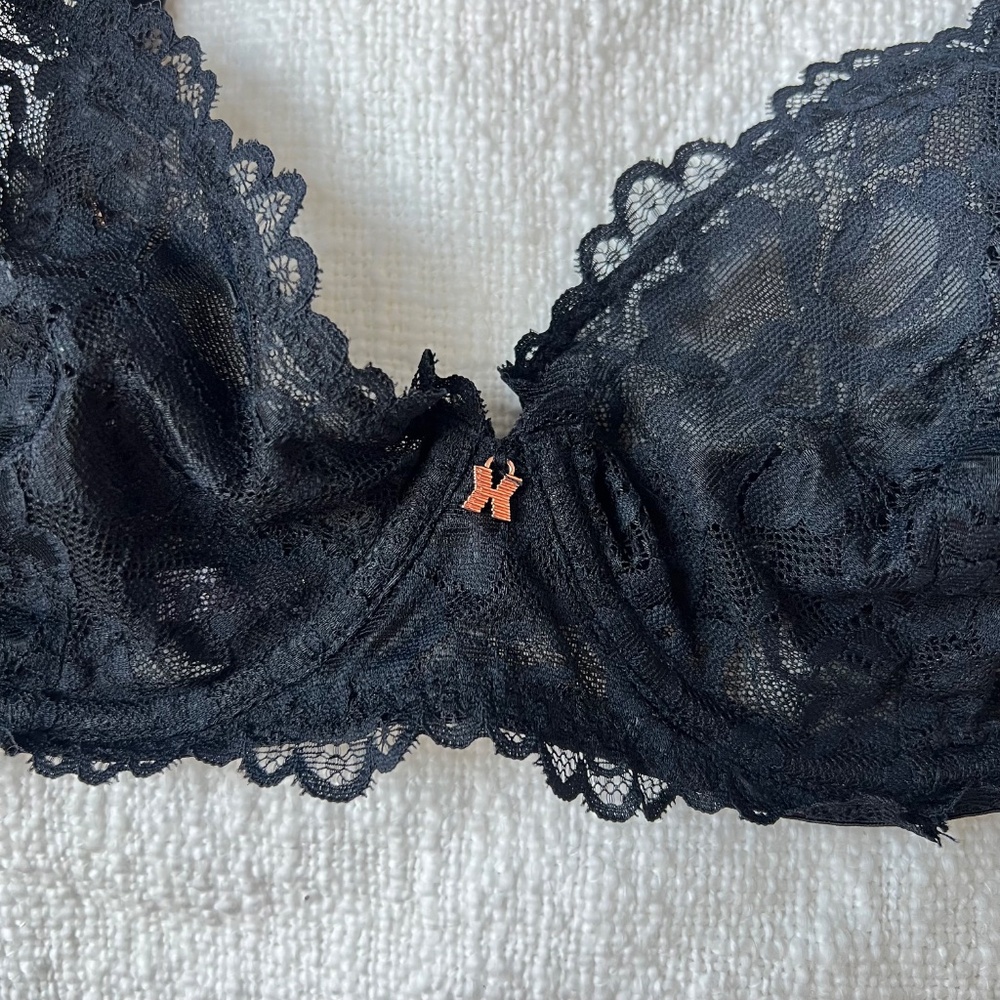 Savage x Fenty Floral Lace Unlined Bra size 36B - Picture 3 of 11
